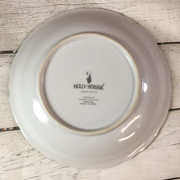 Vintage 1974 Holly Hobbie Plate Made in Japan Memory..A Keepsake of the Heart‎ - Picture 5 of 7